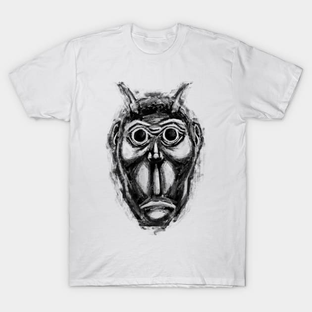 Cockroach humanoid (black ink) T-Shirt by Andriu